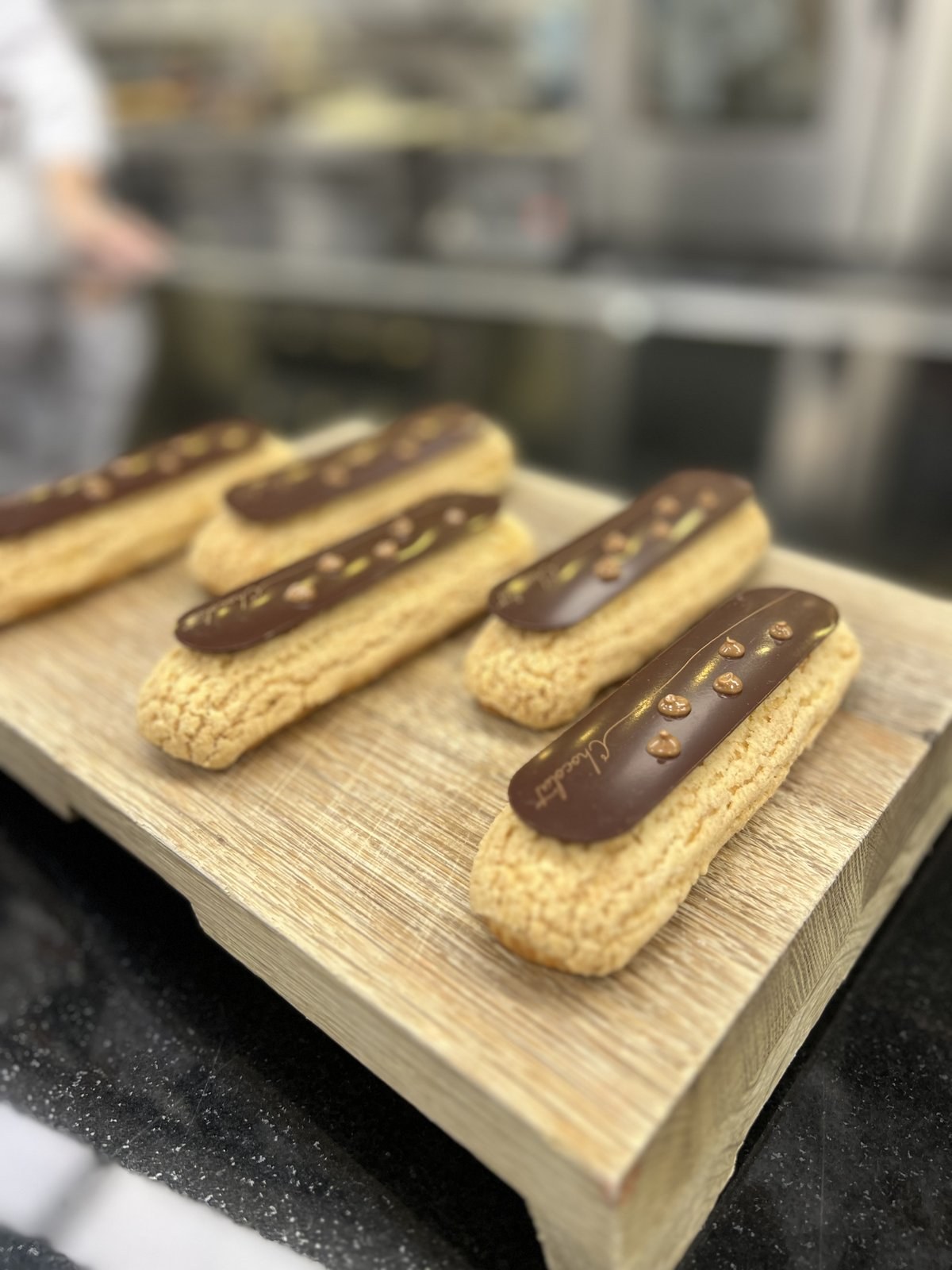 Eclairs de chocolate