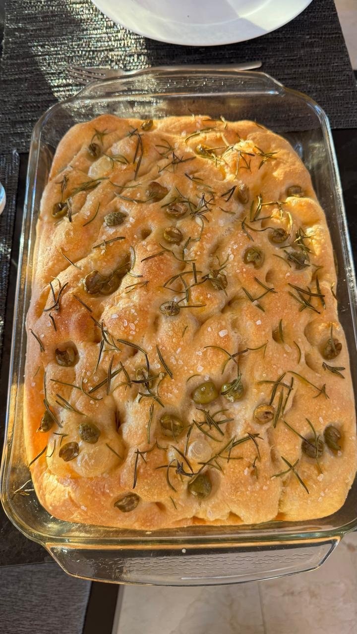 Focaccia de romero