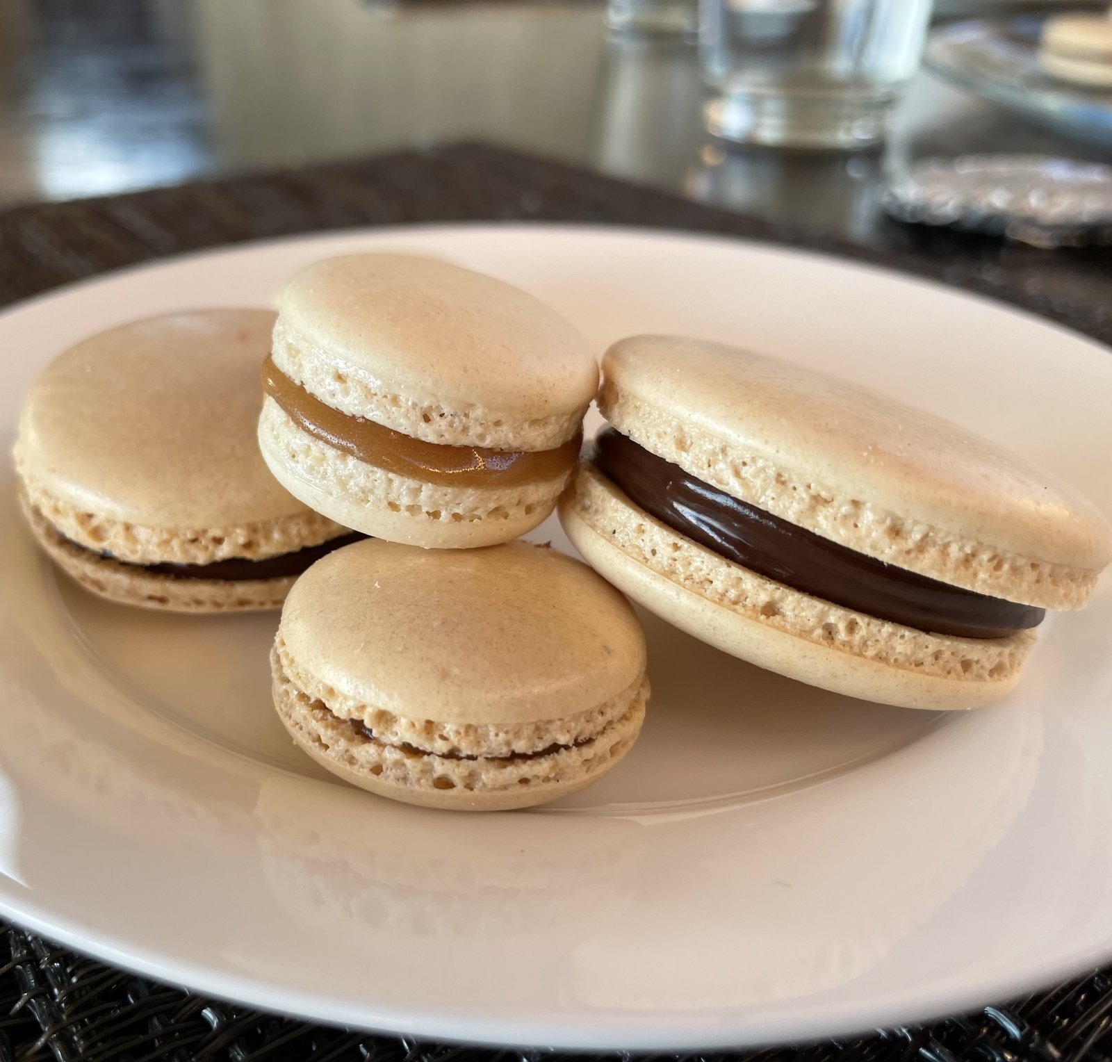 Macaron chocolate